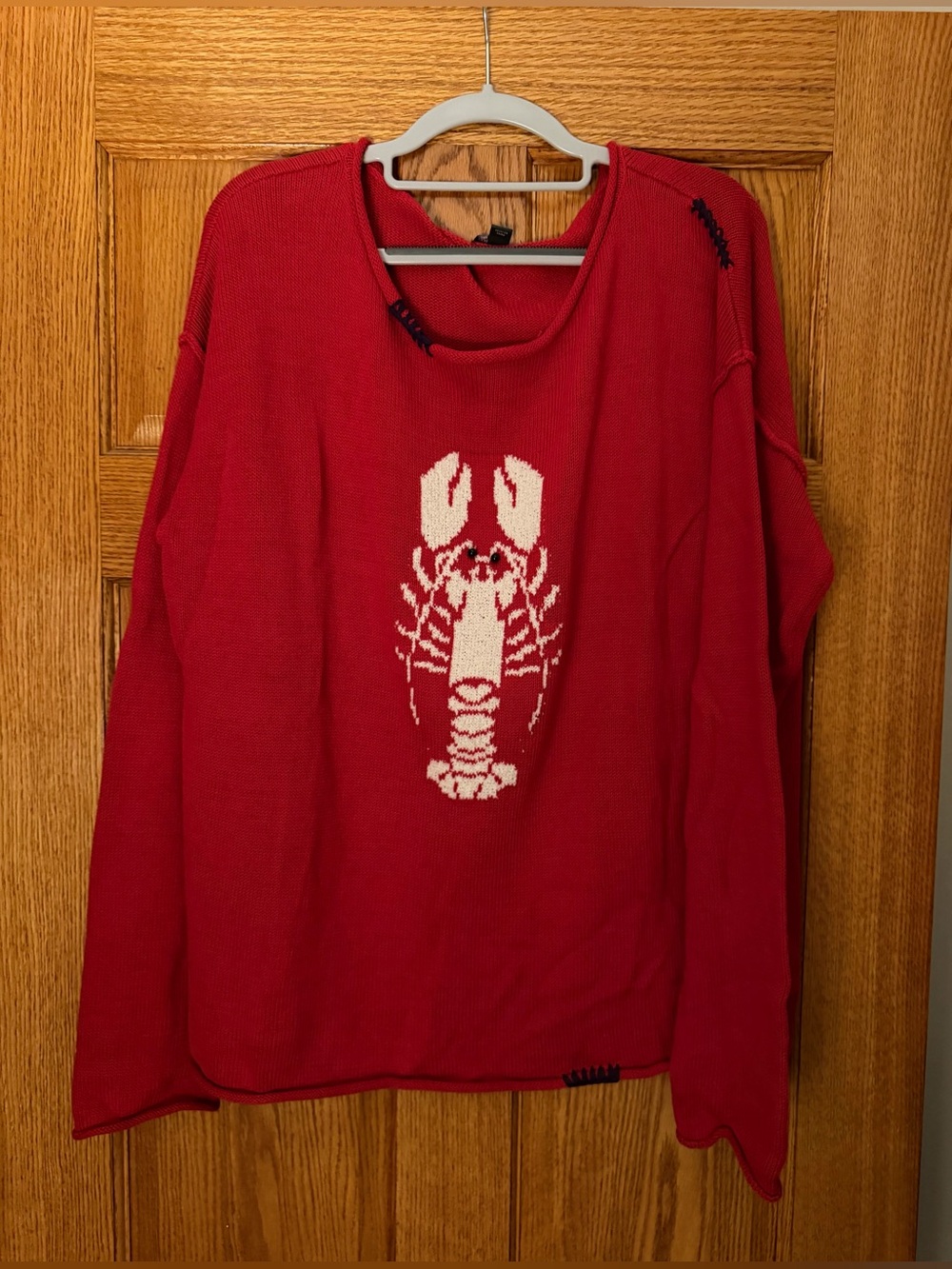 Wild Fable Wide Crewneck Americana Sweater
